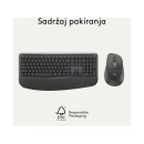 Tipkovnica + Miš LOGITECH MK880, bežični, Bluetooth, USB C, HR Layout, RGB, crno