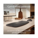 Tipkovnica + Miš LOGITECH MK880, bežični, Bluetooth, USB C, HR Layout, RGB, crno
