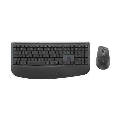 Tipkovnica + Miš LOGITECH  MK880, bežični, Bluetooth, USB C, HR Layout, RGB, crno