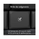 Tipkovnica + Miš LOGITECH MK880, bežični, Bluetooth, USB C, HR Layout, RGB, crno