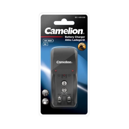 Punjač baterija 1-2x AA ili AAA, 2700mAh, brzi, BC-1091BC  Camelion