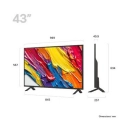 Televizor QNED 43incha LG 43QNED84A6C.AEU, Smart, 4K UHD, DVB-T2/C/S2, HDMI, WiFi, Bluetooth, USB A, Energetska oznaka G