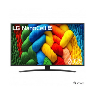 Televizor NanoCell 65incha LG 65NANO81A6A.AEU, Smart, 4K UHD, DVB-T2/C/S2, HDMI, WiFi, Bluetooth, USB A, Energetska oznaka F - Televizori Televizor NanoCell 65incha LG 65NANO81A6A.AEU, Smart, 4K UHD, DVB-T2/C/S2, HDMI, WiFi, Bluetooth, USB A, Energetska oznaka F - Televizori