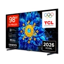 Televizor MiniLED 98incha TCL 98P8L, Google TV, 4K UHD, DVB-T2/C/S2, HDMI, WiFi, Bluetooth, USB A, Energetska oznaka E