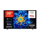 Televizor MiniLED 98incha TCL 98P8L, Google TV, 4K UHD, DVB-T2/C/S2, HDMI, WiFi, Bluetooth, USB A, Energetska oznaka E