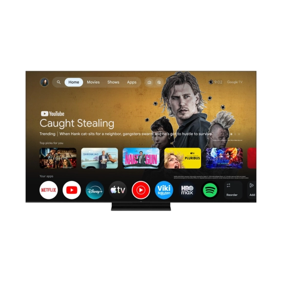 Televizor MiniLED 55incha TCL 55C8L, Google TV, 4K UHD, DVB-T2/C/S2, HDMI, WiFi, Bluetooth, USB A, Energetska oznaka E Televizor MiniLED 55incha TCL 55C8L, Google TV, 4K UHD, DVB-T2/C/S2, HDMI, WiFi, Bluetooth, USB A, Energetska oznaka E