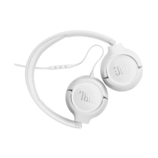 Slušalice JBL Tune 530C, žičane, On-Ear, USB C, bijele
