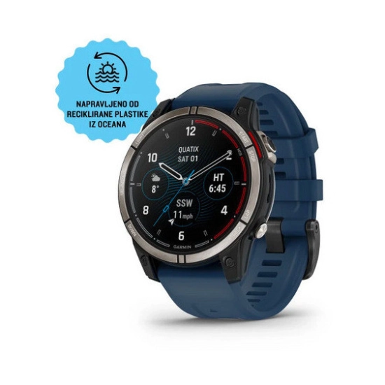 Pametni sportski sat GARMIN quatix 7 Pro, 010-02803-81, 47mm, plavi Pametni sportski sat GARMIN quatix 7 Pro, 010-02803-81, 47mm, plavi