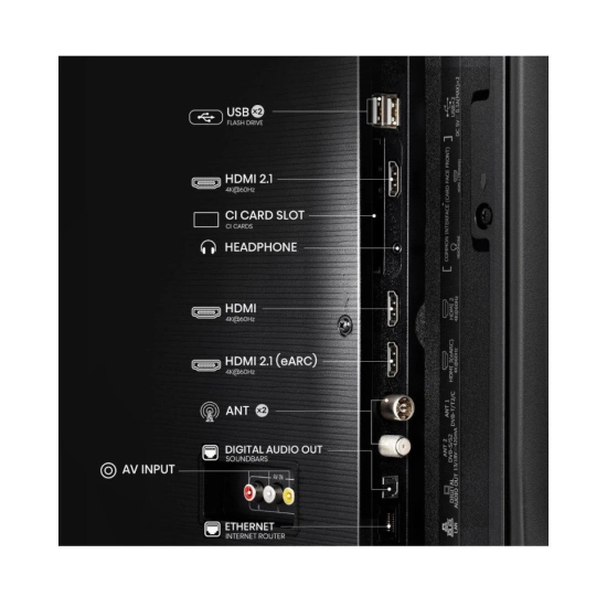 Televizor LED 50incha HISENSE 50A69Q, VIDAA OS, 4K UHD, DVB-T2/C/S2, Energetska oznaka E
