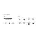 Televizor QLED 43incha PHILIPS 43PUS9010/12, TITAN OS, 4K UHD, DVB-T2/C/S2, HDMI, WiFi, Bluetooth, USB A, Energetska oznaka F