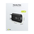 Kućni punjač GOOBAY, 5W, USB A, crni