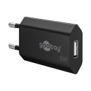 Kućni punjač GOOBAY, 5W, USB A, crni