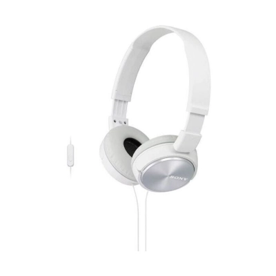 Slušalice SONY MDR-ZX310AP, žičane, On-Ear, 3.5mm, bijele
