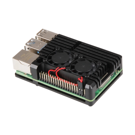 OŠTEĆENA AMBALAŽA – Kutija za Raspberry Pi 4B, JOY-IT RB-ALUcaseP4+07FAN, Armor OŠTEĆENA AMBALAŽA – Kutija za Raspberry Pi 4B, JOY-IT RB-ALUcaseP4+07FAN, Armor