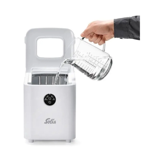Aparat za izradu leda SOLIS Ice Cube Express, 120W, 1L, bijela Aparat za izradu leda SOLIS Ice Cube Express, 120W, 1L, bijela