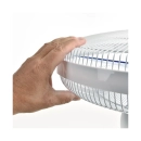 Ventilator podni SOLIS Breeze 360, 40cm, 65W, daljiski upravljač, 3. brzine, LCD zaslon, bijeli