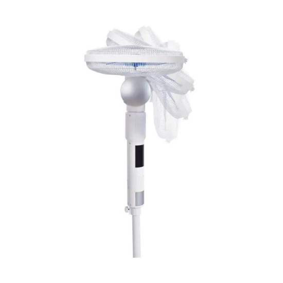 Ventilator podni SOLIS Breeze 360, 40cm, 65W, daljiski upravljač, 3. brzine, LCD zaslon, bijeli Ventilator podni SOLIS Breeze 360, 40cm, 65W, daljiski upravljač, 3. brzine, LCD zaslon, bijeli