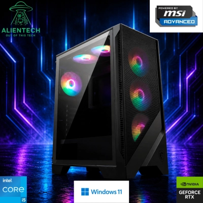 Gaming računalo ALIENTECH Stalker Powered by MSI Advanced, Core i5-14400F, 16GB, 1TB SSD, GeForce RTX 5060 Ti, Windows 11P Gaming računalo ALIENTECH Stalker Powered by MSI Advanced, Core i5-14400F, 16GB, 1TB SSD, GeForce RTX 5060 Ti, Windows 11P