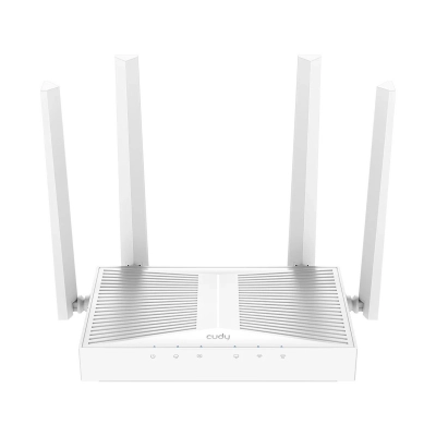 Router CUDY WR3000E, AX3000, WiFi 6, 5-portni, RJ45, bijeli