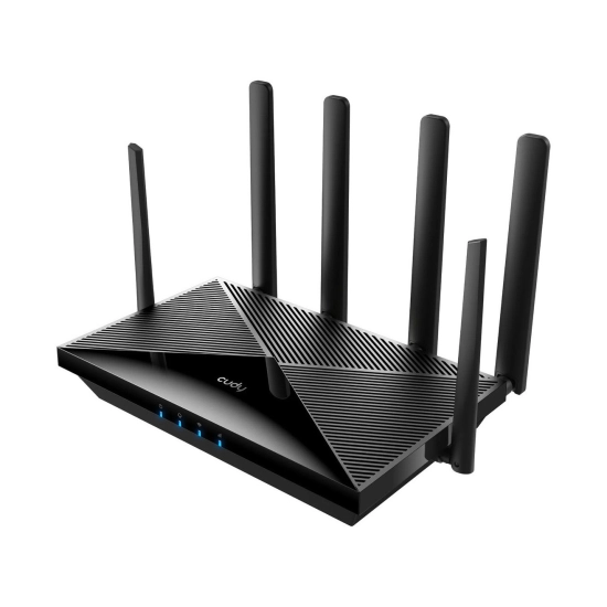Router CUDY LT700, AC1200, Nano SIM, 4G LTE, WiFi 5, 4-portni, RJ45, crni