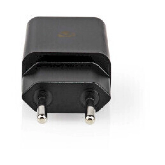 Kućni punjač NEDIS WCHAU242ABK, 12W, USB A, crni