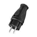 Utikač šuko BRAYTRON TPM01 220-240 V, crni