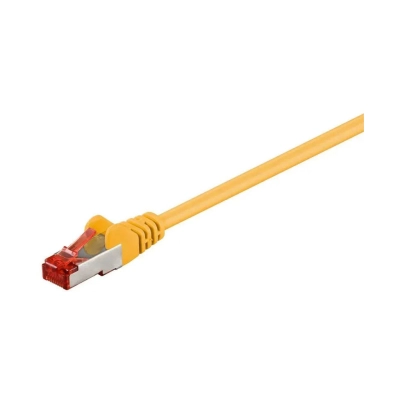 Kabel GOOBAY 93210, Patch, CAT 6 S/FTP, žuti, 0.25m, bulk Kabel GOOBAY 93210, Patch, CAT 6 S/FTP, žuti, 0.25m, bulk