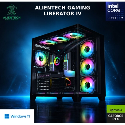 Računalo gaming ALIENTECH Liberator IV, 100900146, Core Ultra 7 270K Plus, 32GB, 1TB SSD, GeForce RTX 5080, Windows 11P - RAČUNALA Računalo gaming ALIENTECH Liberator IV, 100900146, Core Ultra 7 270K Plus, 32GB, 1TB SSD, GeForce RTX 5080, Windows 11P - RAČUNALA
