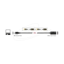 Kabel DELOCK, USB A 2.0 (M) na USB A 2.0 (Ž), produžni, 30m, crni, kutija