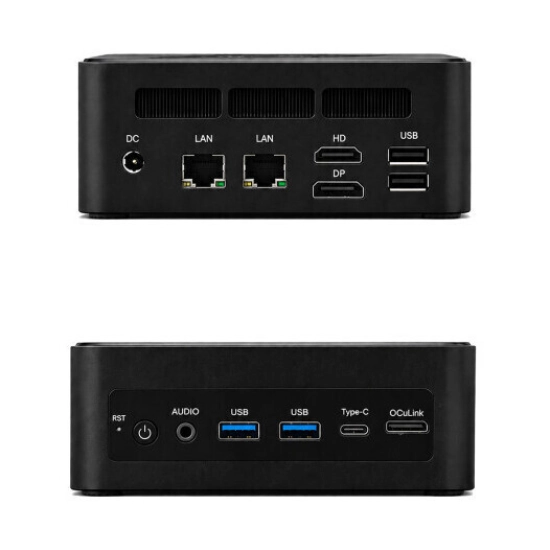 Mini PC UVI R788, R788-1650, Ryzen 7 8845HS, 16GB, 500GB SSD, Radeon Graphics, Windows 11P Mini PC UVI R788, R788-1650, Ryzen 7 8845HS, 16GB, 500GB SSD, Radeon Graphics, Windows 11P