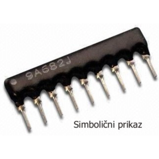 SIL 680R 8PIN 4 OTPORA IZOLIRANI     