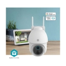 Nadzorna IP kamera NEDIS WIFICBO51WT, vanjska, senzor pokreta, noćni vid, 3MP, FHD, žičana, IPX5, bijela