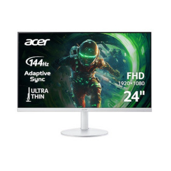 Monitor 23.8incha ACER SA243Y P1wi, UM.QS3EE.112, FHD, IPS 144Hz 1ms, 250cd/m2, 1500:1, bijeli