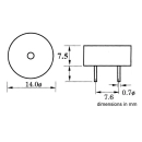 PIEZO BUZZER MINI 12 V