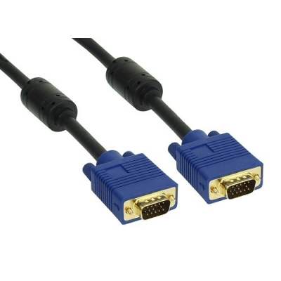 Kabel INLINE, VGA DB15 (M) na DB15 (M), Ferit , 3m   - Video kabeli