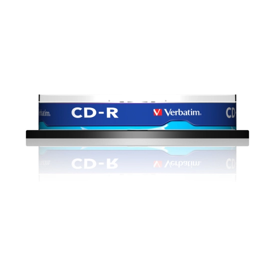 Medij CD-R VERBATIM 43437, 80min, 52x, spindle 10 komada