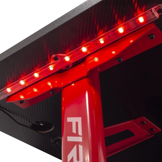 Gaming stol WHITE SHARK Fire shadow, crno/crveni