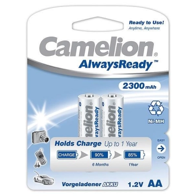 Baterija NI-MH  Ready2use AA 2,3Ah  blister 2 kom,  Camelion   - Camelion