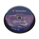 Medij DVD+R VERBATIM 43498, 16x, 120 min, spindle 10 komada