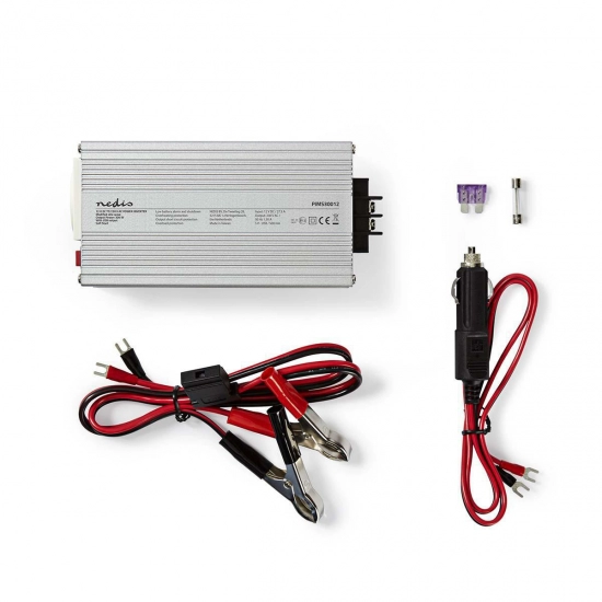 Adapter 12V > 220V  600/300 W,USB, za rasvjetu, Nedis