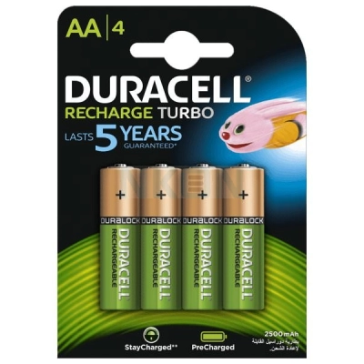 Baterija Ni-MH Duracell Ready2use AAx4 2500 mAh    - Punjive baterije