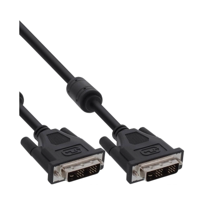 Kabel INLINE, DVI-D single link (M) na (M), 2m   - Video kabeli
