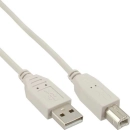 Kabel INLINE, USB A 2.0 (M) na USB B (M), 5m