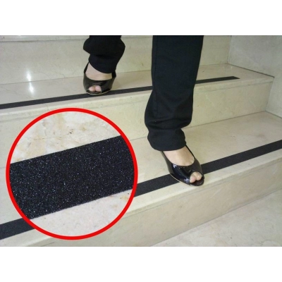 Traka protuklizna crna, 20mm/5m, za stepenice i sl. , Perel   - Pribor za sigurnost