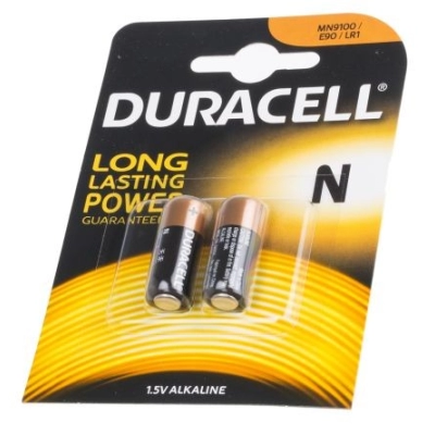 Baterija alkalna 1,5V  LR1, N , Lady,N/MN9100, 2 kom, Duracell   - Jednokratne baterije