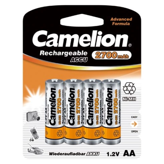 Baterija NI-MH Camelion 1.2V 2.7 Ah AA 4 kom Baterija NI-MH Camelion 1.2V 2.7 Ah AA 4 kom