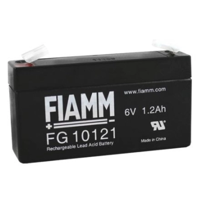 Baterija akumulatorska FIAMM FG 10121 6V 1.2Ah F4.8 97x24x50.5 mm   - Akumulatorske baterije