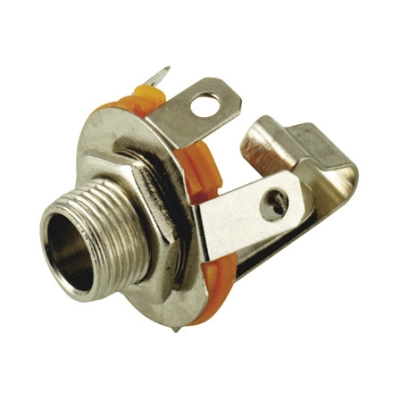Konektor 6.35mm TS (Ž) za šasiju   