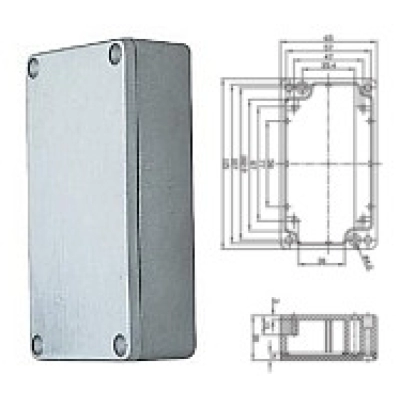 Kutija metalna 115*65*30mm  ALU-BS13   - Kutije za samogradnju