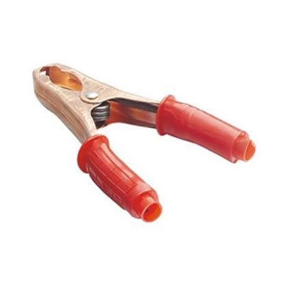 Krokodil za akumulator 400A. 150mm, CRVENI    - Konektori